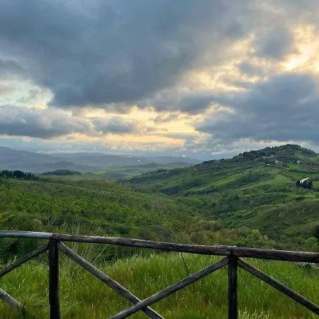 Stanza Con Vista Tra Le Colline Senesi - Friland Semesterbostad